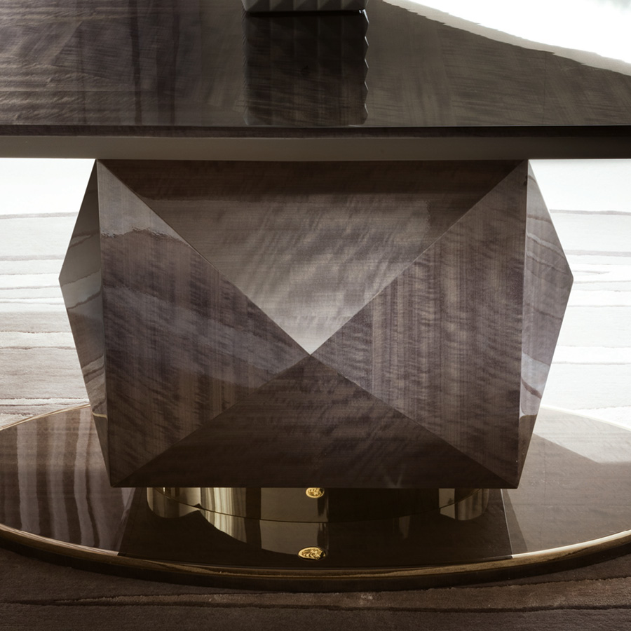 5900 Infinity прямоугольный стол с деревянным основанием - giorgio collection - Вид №3