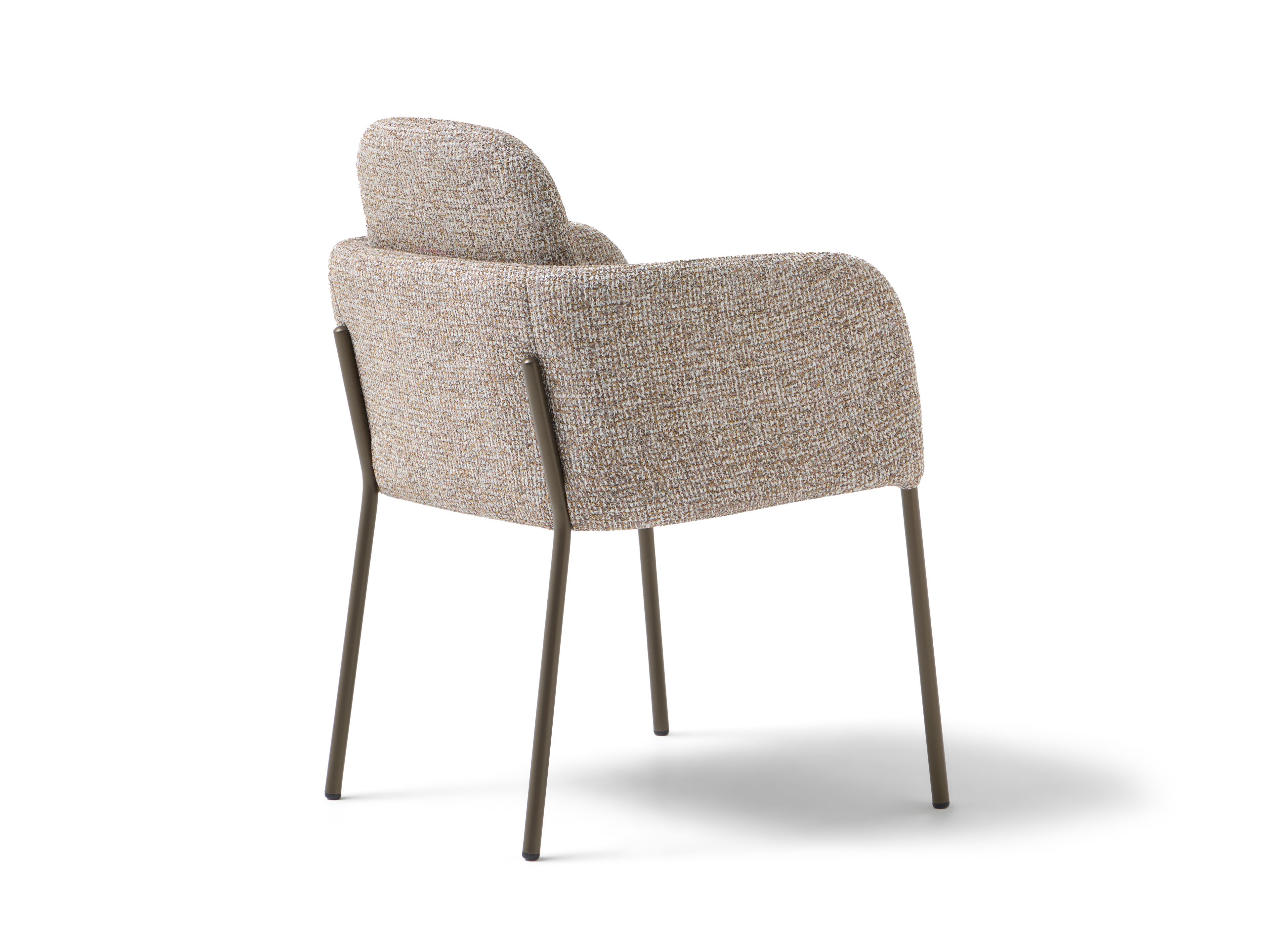 Тканевый стул с подлокотниками MOBLIBERICA Nai ARCH-00031375 - Вид №4