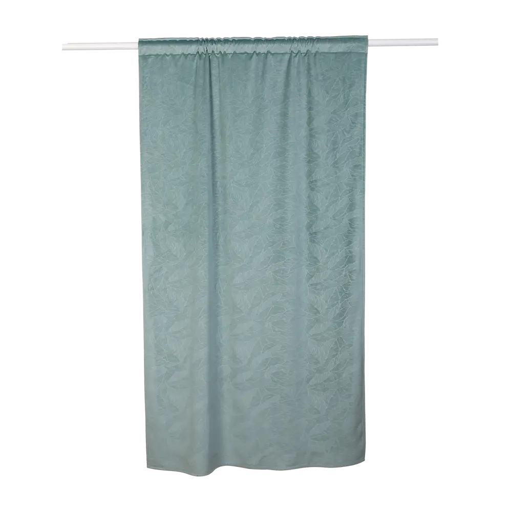 Штора на ленте Dorothea 160x280 см цвет зелёный 83406880 STLM-2093701 INSPIRE 
