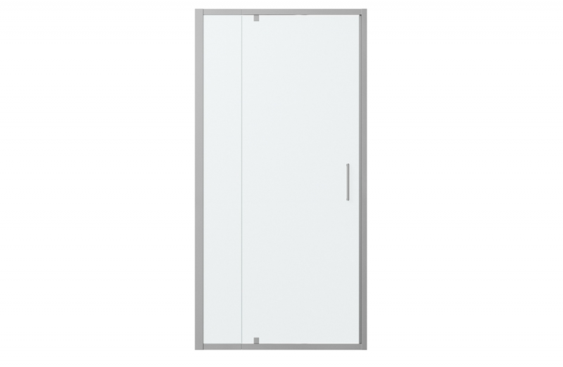 Душевая дверь в нишу, одна распашная дверь LINE BD100.4112A bravat - Вид №2