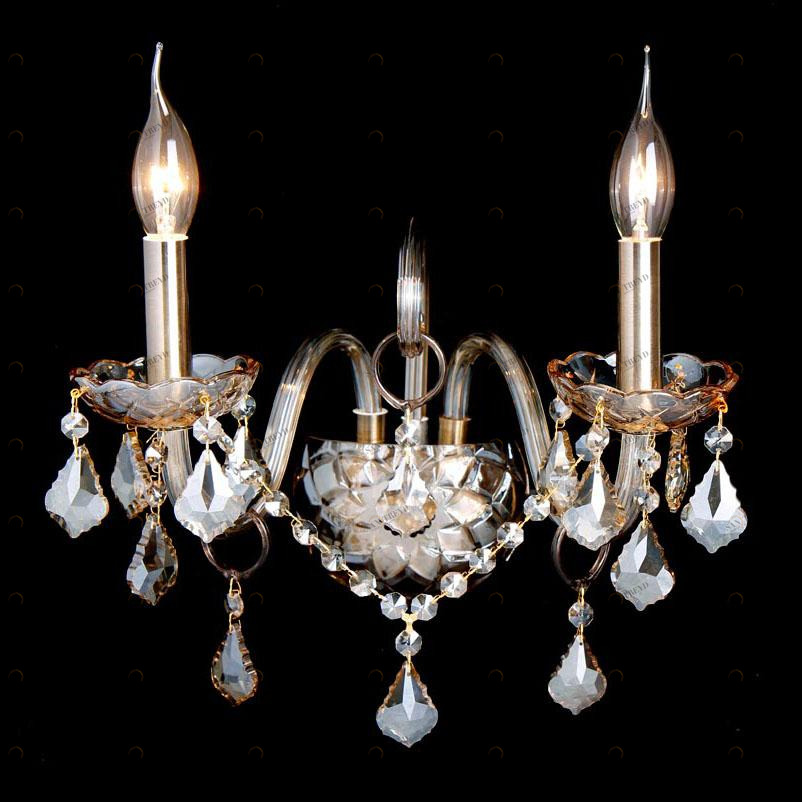 Бра Newport 11202/A antique brass NEWPORT СВЕЧА 077772 Прозрачный;серебро 