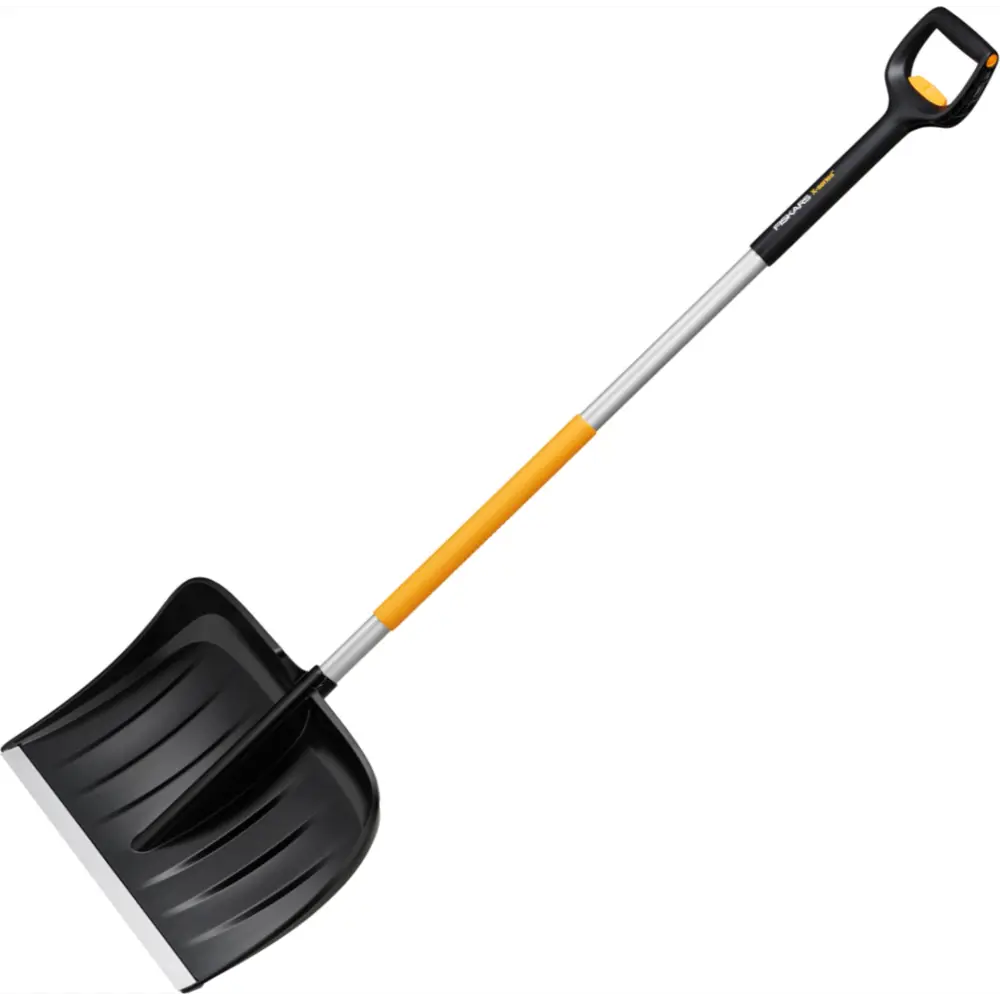 Лопата для уборки снега Fiskars X-series 52x143 см пластик с черенком 89145567 STLM-2085716 