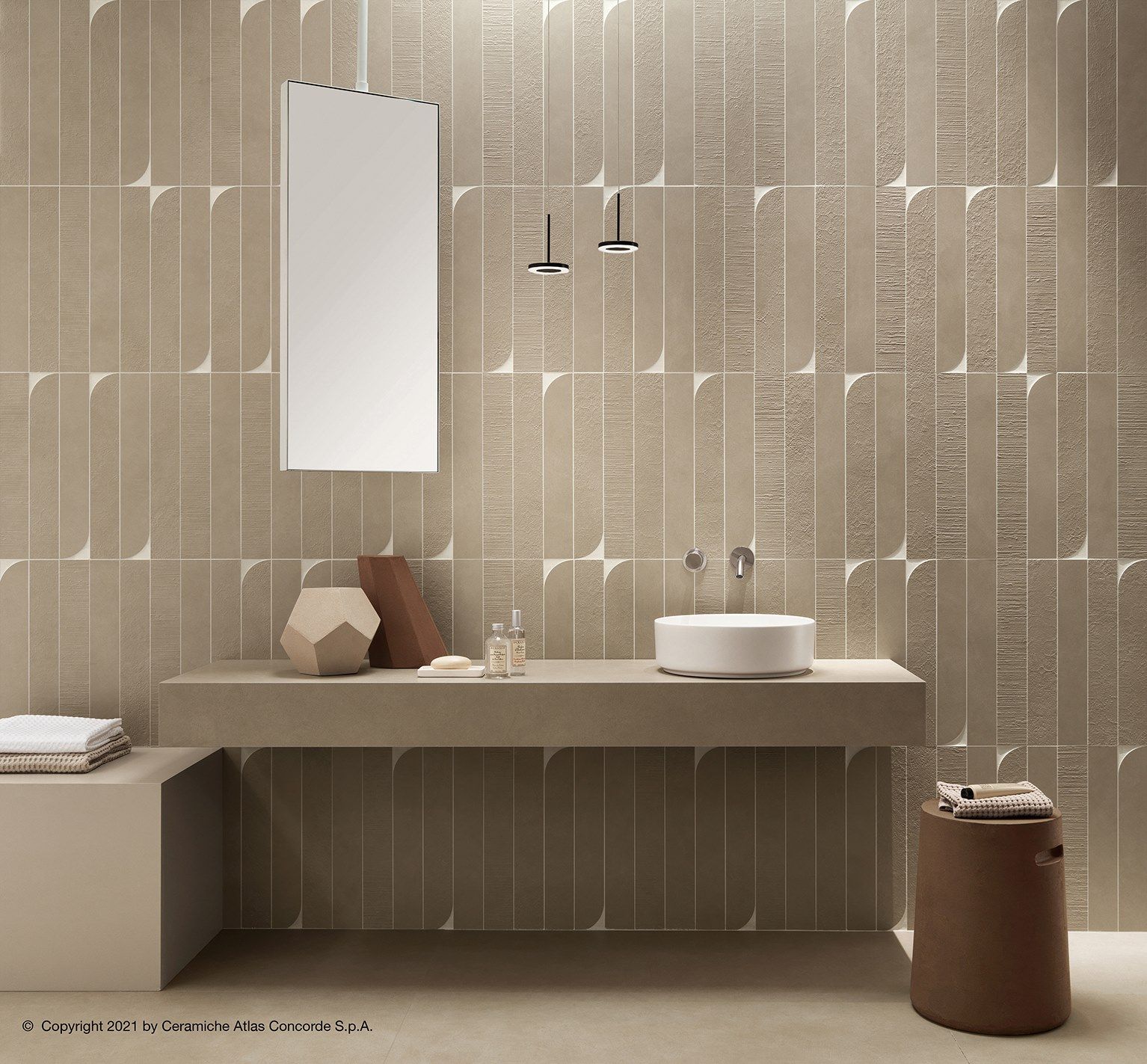 Облицовка керамогранита для интерьера Atlas Concorde Boost Natural ARCH-00123661 - Вид №1