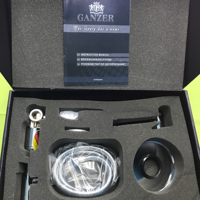 Смеситель с гигиеническим душем Ganzer Haiger GZ5202 Хром Ganzer Германия 14051 - Вид №3