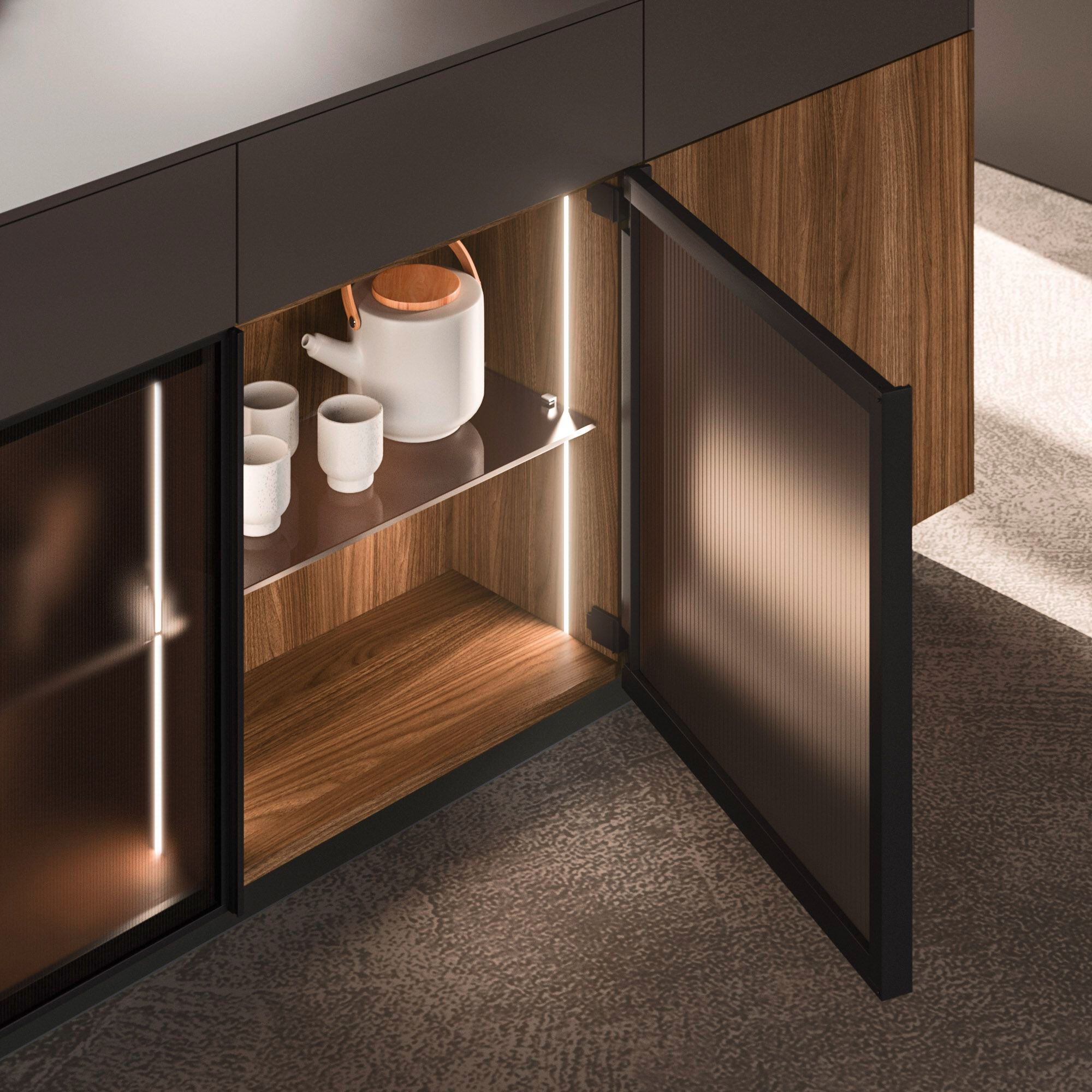 Встроенная кухня с островом Arrital Ak_Project ARCH-00064132 - Вид №5