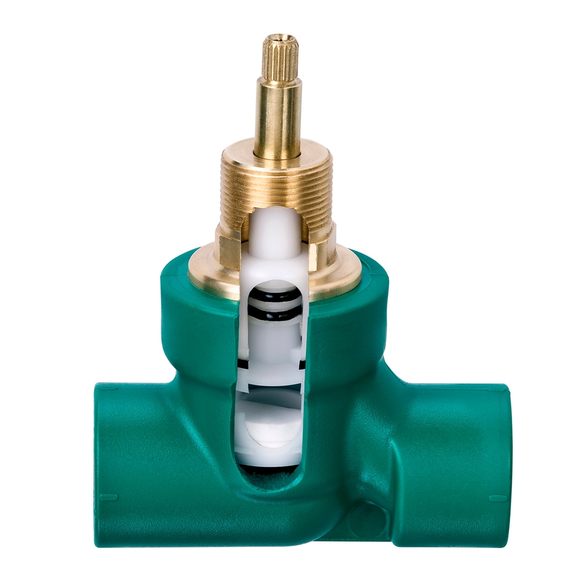 00524500 Керамический регистр PPR 1/2 оборота 25 мм Docol BASETEC  - Вид №1