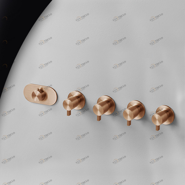 Термостат для душа карбон TOOX Radomonte TXQ57R