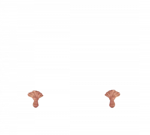 Gentry Home Bexley Cast iron bathtubs with feet Flower rose gold GH101936