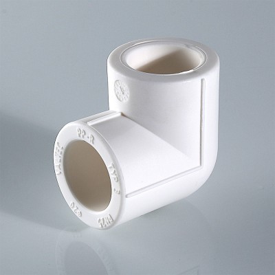 VTp.751.0.063 Фитинг полипропиленовый – угольник Valtec 63 мм  - Вид №3