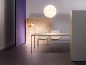 Деревянный шкаф с распашными дверцами