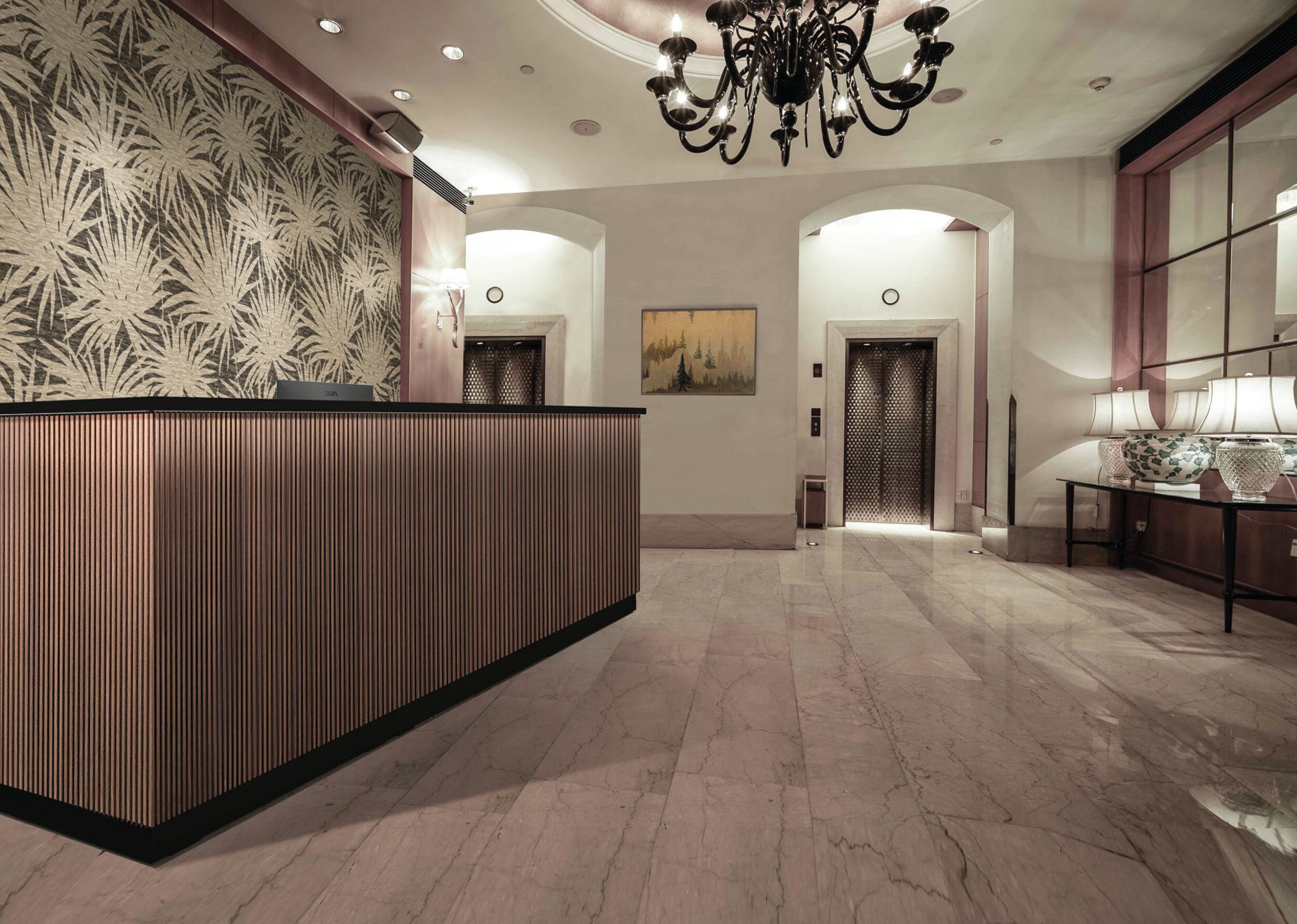 Деревянная барная стойка FIT INTERIORS OPERA ARCH-00039339 - Вид №1