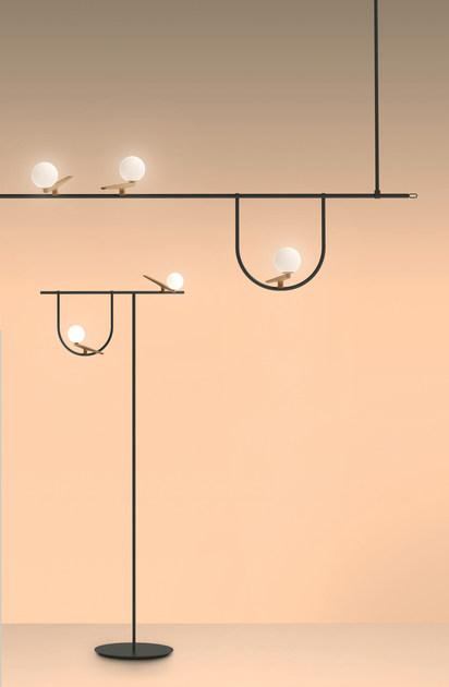 Artemide Светодиодный торшер прямого света из латуни Yanzi sun-id-1484364 - Вид №1