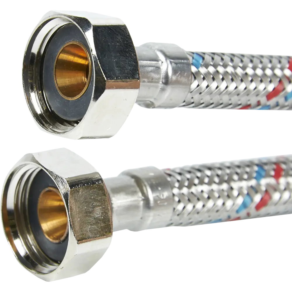 Гибкая подводка для воды Equation 1/2" гайка-гайка 100 см STLM-2064306