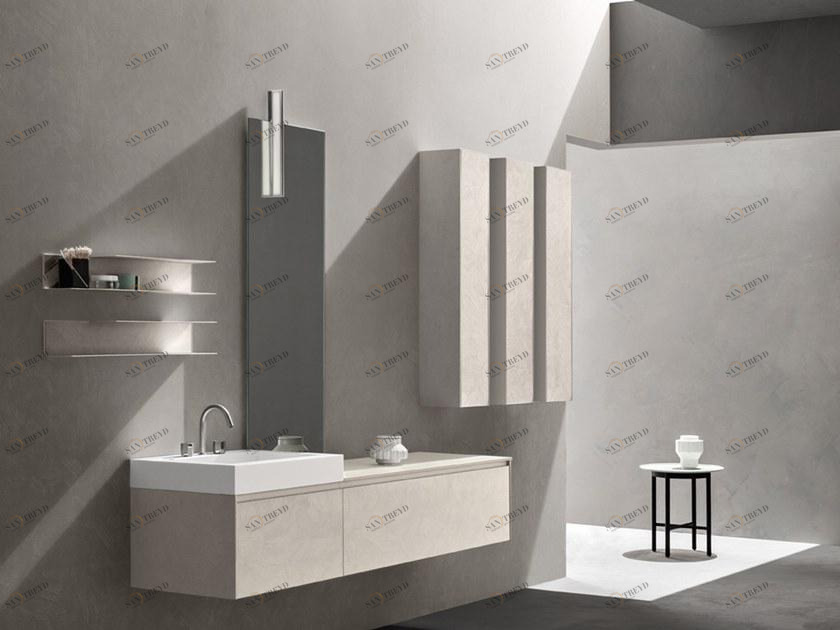 ARBLU Настенная модульная лакированная тумба под умывальник 5.zero sun-id-1380625