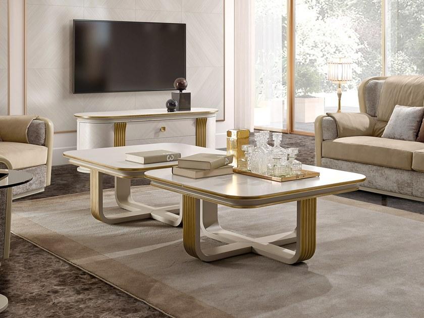 A.R. Arredamenti Журнальный столик квадратный Oliver Ol26 - Вид №2