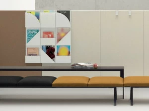 arper Стеллаж для офисных журналов из листового металла Paravan mood