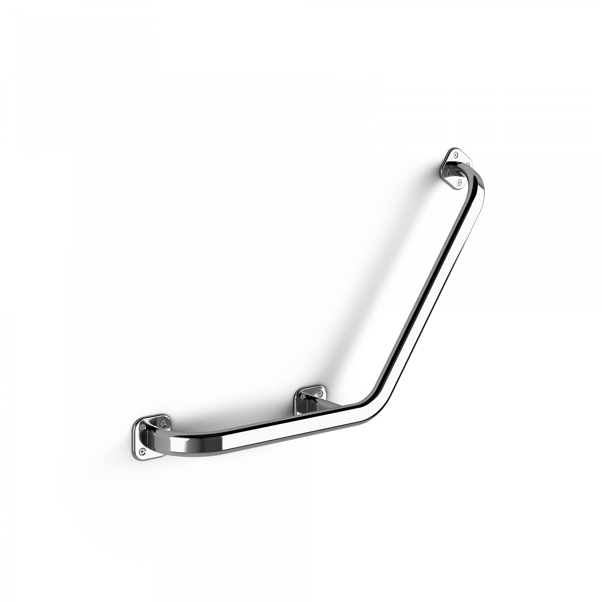 Сантехнические аксессуары WBPSL002 Горизонтальный поручень 125° Terma 38x20  - Вид №1