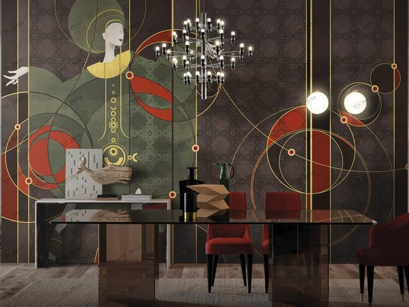 Inkiostro Bianco Панорамные обои с тканевым эффектом Natural beauty 01-19 Inkcrso19