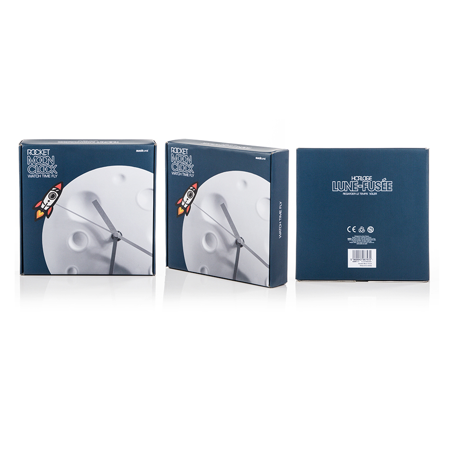 Часы Rocket Moon SUCK UK SKCLOCKMOON1 - Вид №6