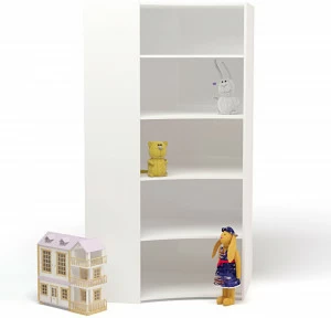 Угловой стеллаж ABC-KING серый