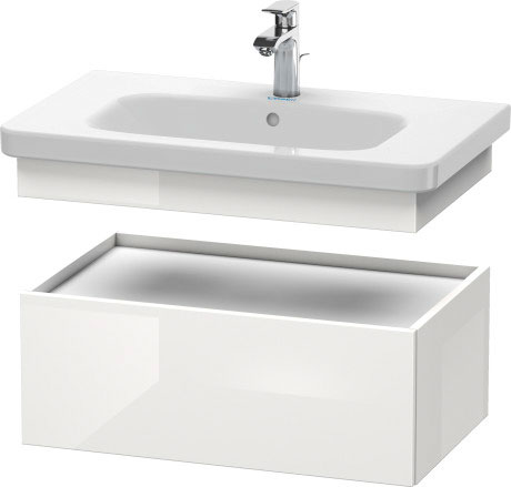 DS628102121 Шкафчик DuraStyle #DS6281 730 x 448 мм Орех темный декор Duravit - Вид №2