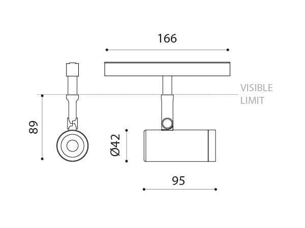 Алюминиевый утопленный светодиодный прожектор Arkoslight Track 48V ARCH-00048708 - Вид №13