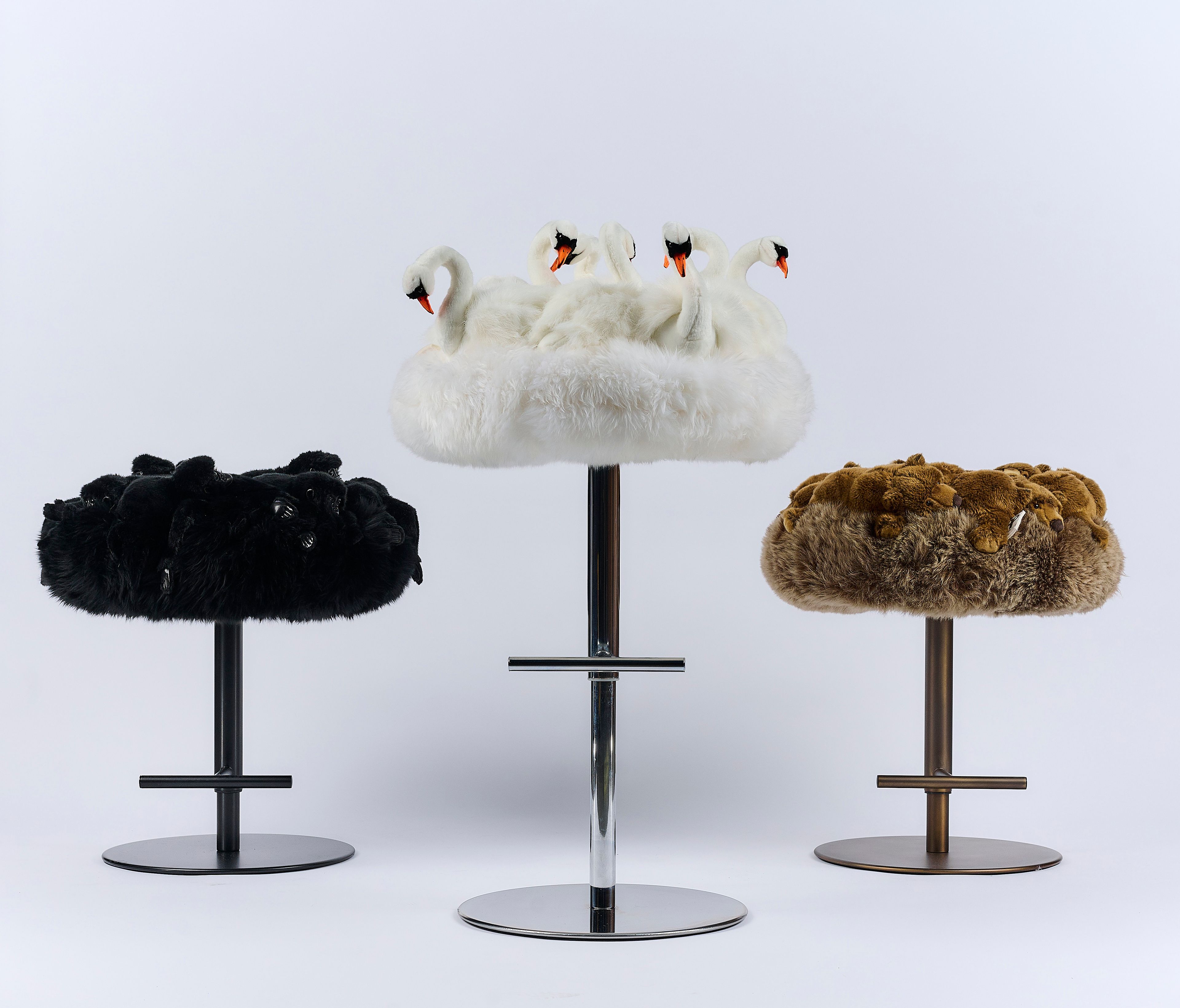 Регулируемая высота полиэстер мягкий стул APCOLLECTION Grizzly ARCH-00125267 - Вид №2