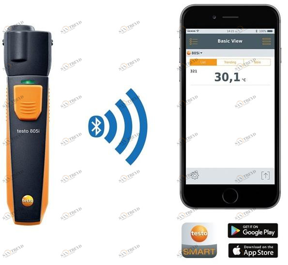Testo Инфракрасный термометр Bluetooth Smart probes 0560 1805 