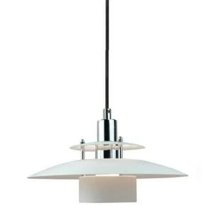 Светильник подвесной Sorup, Ø40, белый/хром