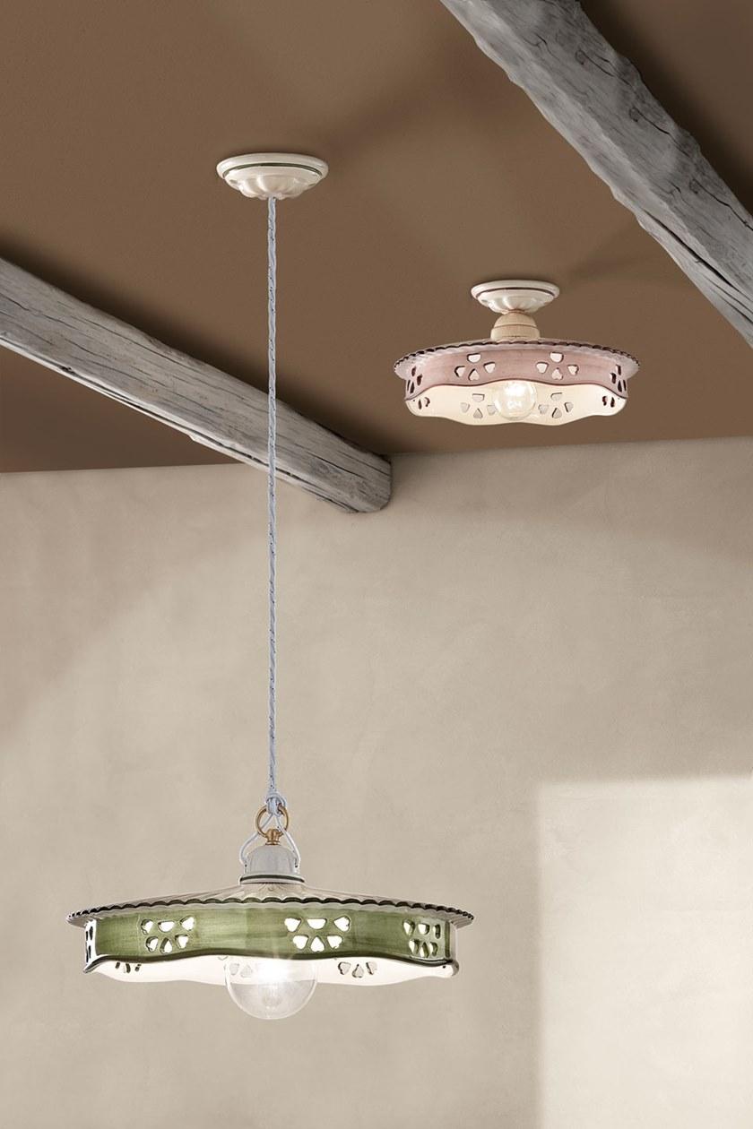 FERROLUCE Керамический потолочный светильник Alessandria C535 - c536 - Вид №2