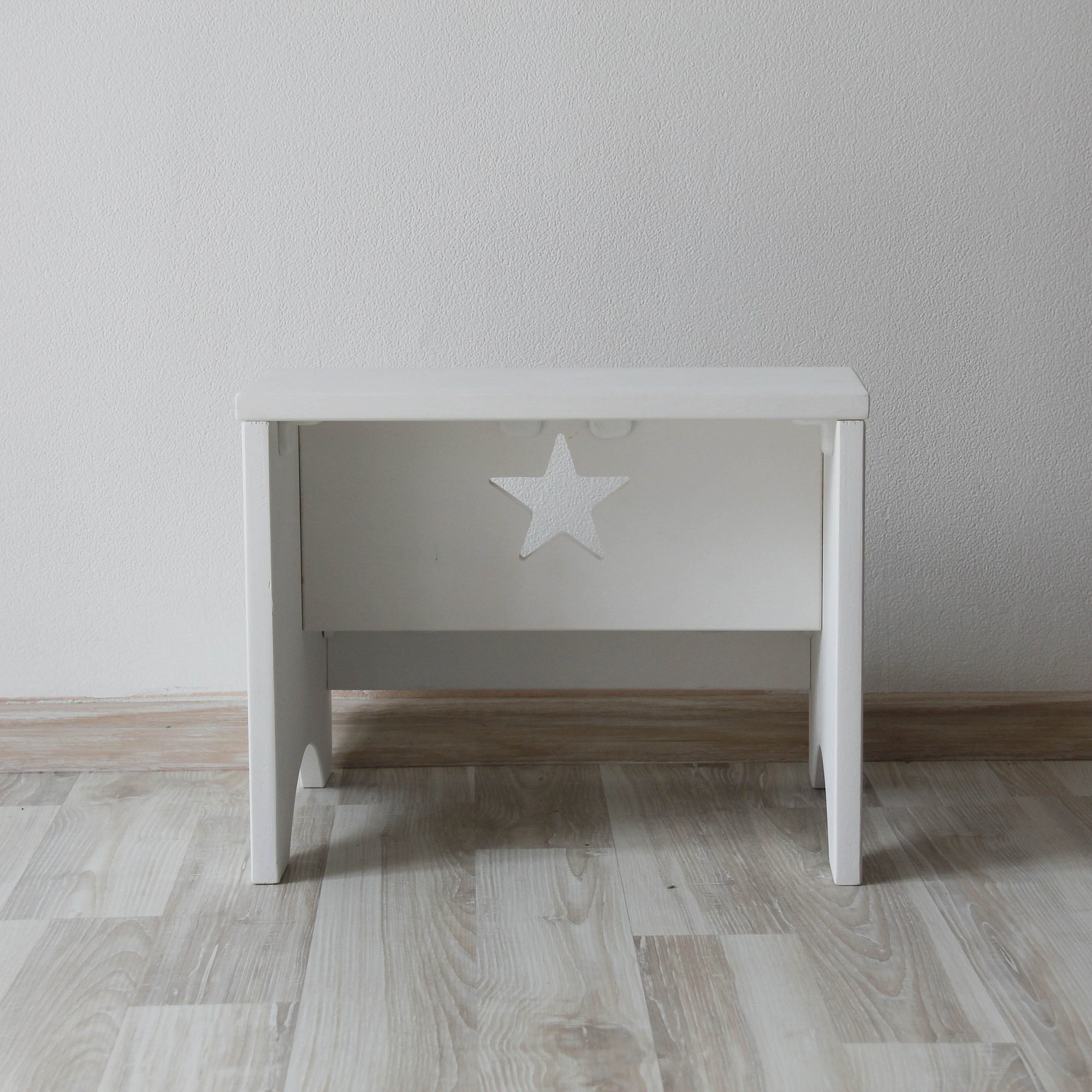 Табурет лестница, белый со звездочкой VAMVIGVAM  282237 Белый Santreyd  - Вид №4