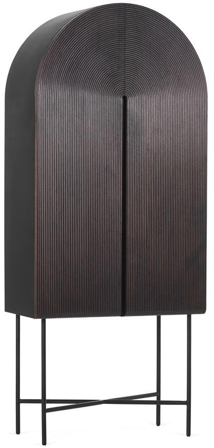 Milla & Milli Барный шкаф из массива дерева со встроенной подсветкой Waves sun-id-1445265 - Вид №1