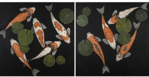 NOVOCUADRO ART COMPANY Картина на холсте Jacqui ashworth