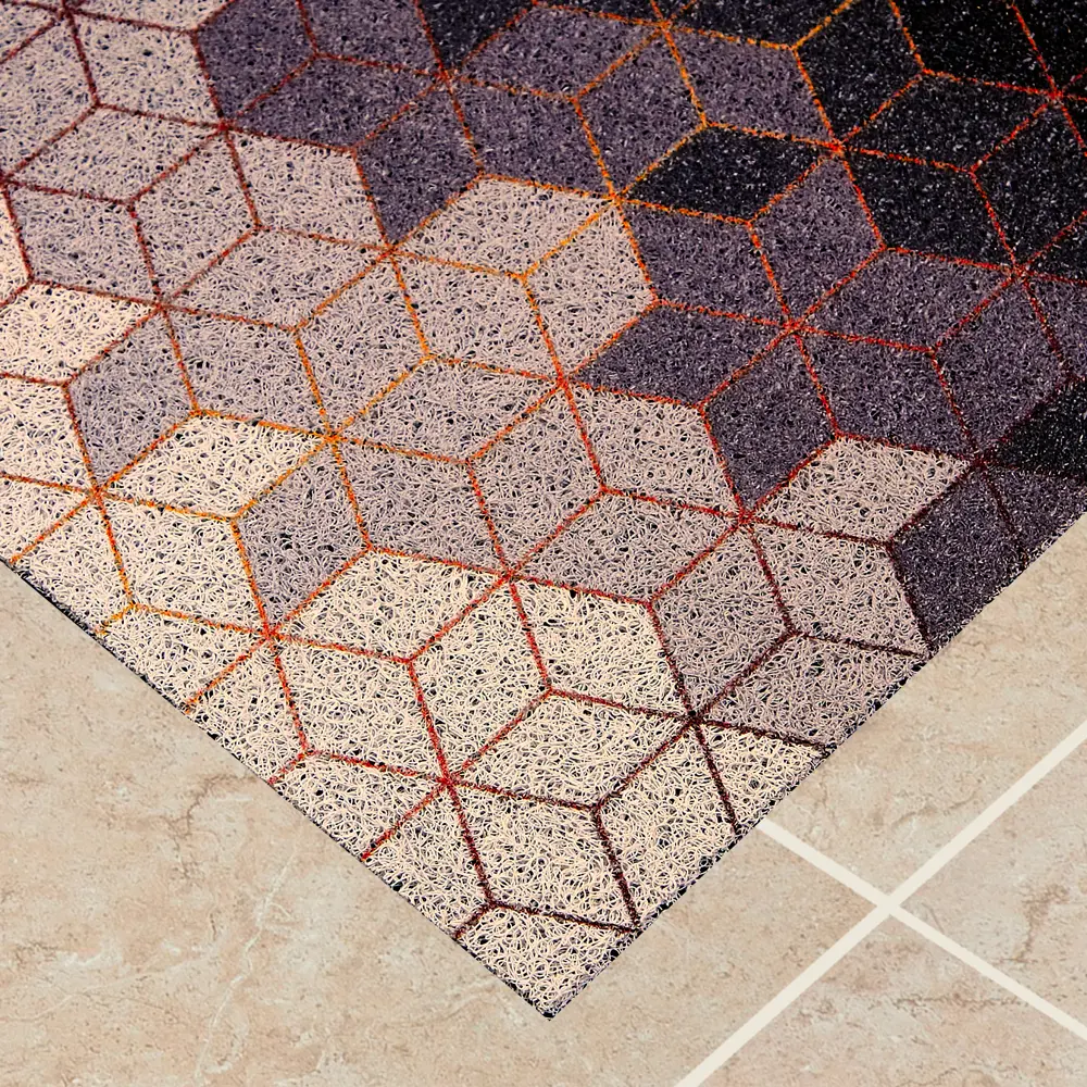 Santreyd - Вырезной придверный коврик ПВХ с графическим дизайном 60x90 см 88038566 STLM-0076601 - Вид №1