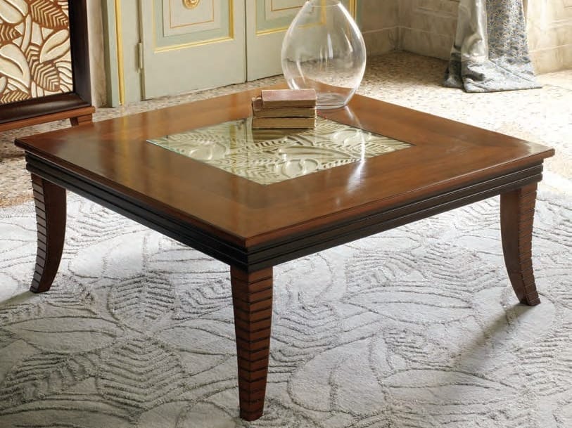 Деревянный квадратный журнальный столик Cantiero GRAND ÉTOILE ARCH-00138785