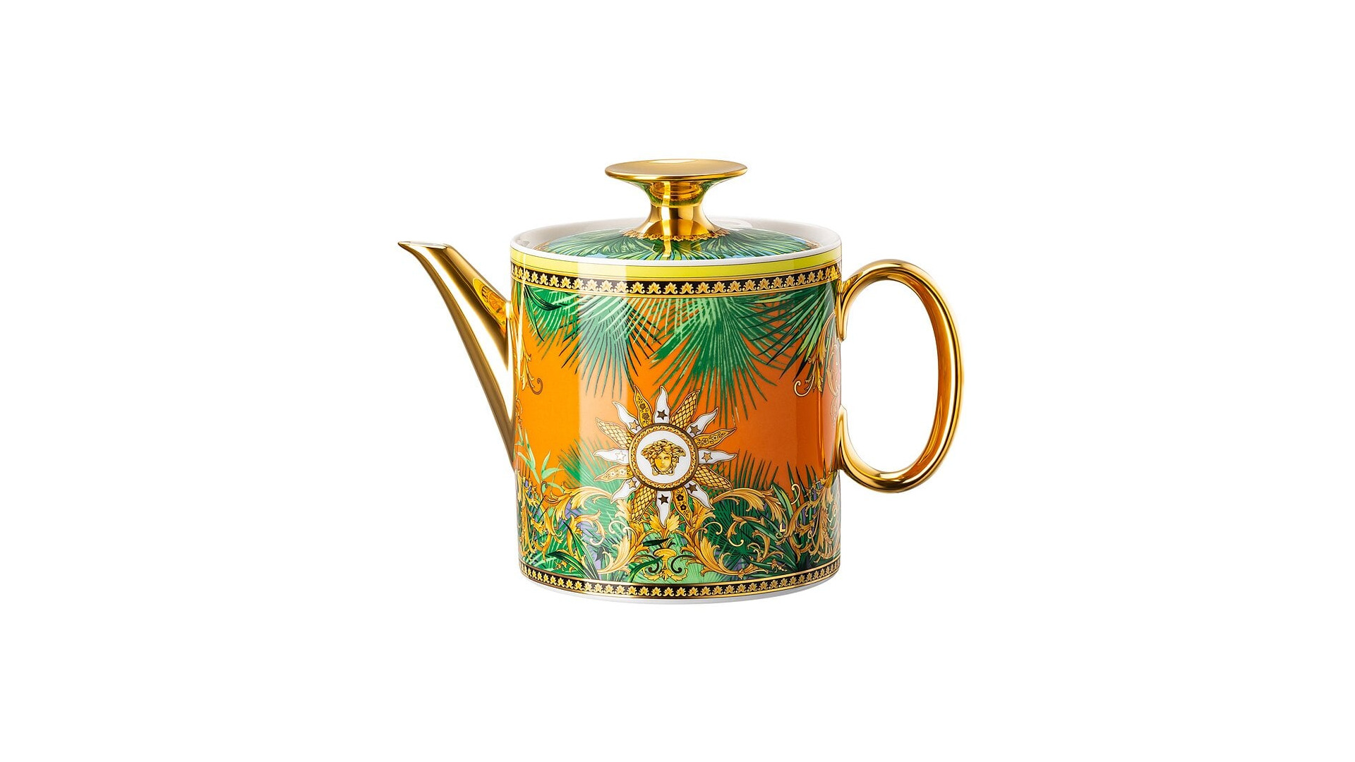 10661005 Rosenthal Versace Сервиз чайный Rosenthal Versace Мир джунглей на 6 персон 21 предмет, фарфор Фарфор  - Вид №7