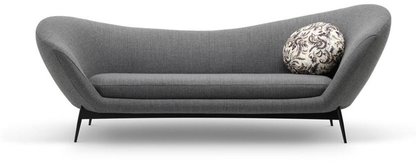 Saba Italia 3-х местный тканевый диван Oltremare sun-id-1371533 - Вид №1