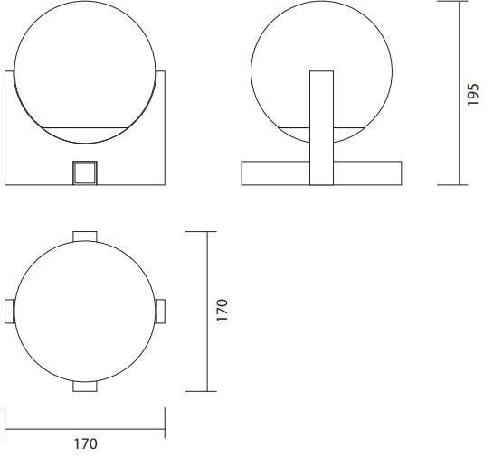 Pascal & Philippe Настольная лампа из опалового стекла на деревянном основании Juliette sun-id-1422038 - Вид №13