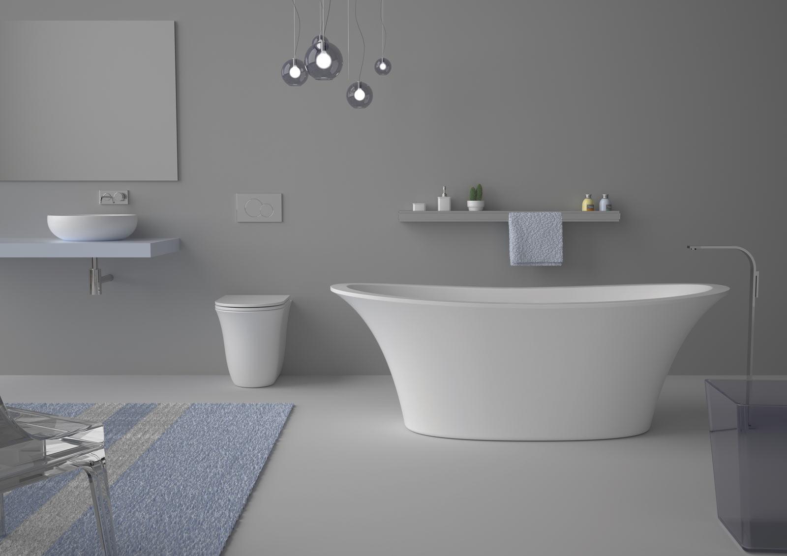 FLWC0119 Напольный унитаз приставной GSG CERAMIC Flut - Вид №6