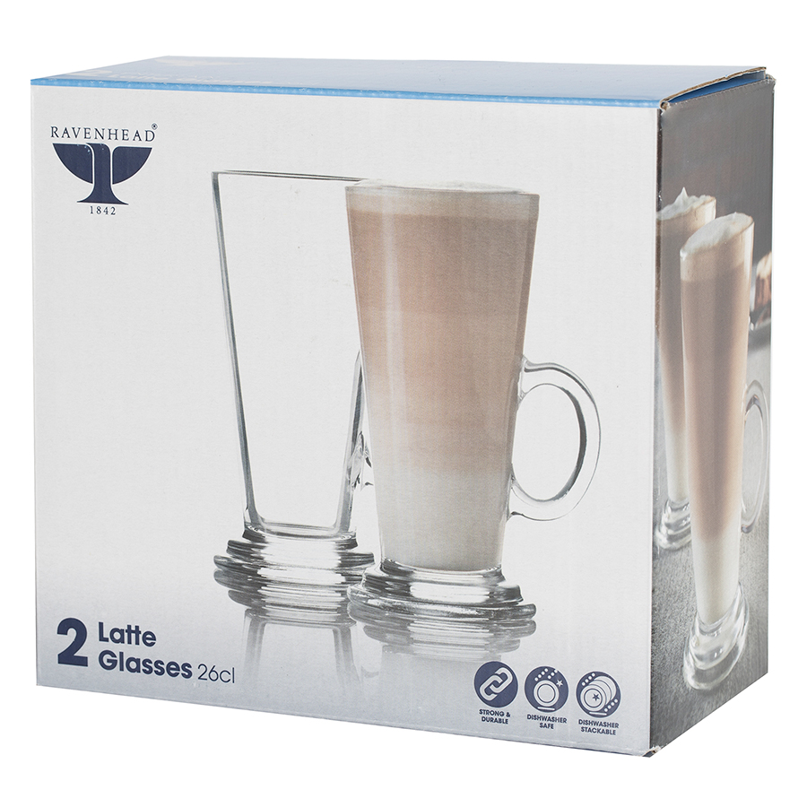 R0041.599 Набор из 2 бокалов для латте entertain 260 мл Ravenhead  - Вид №5