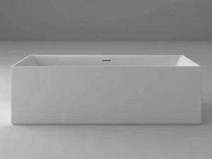 Blu Bathworks® Прямоугольная ванна синего цвета ∙ stone ™ Metrix Bt0203.01