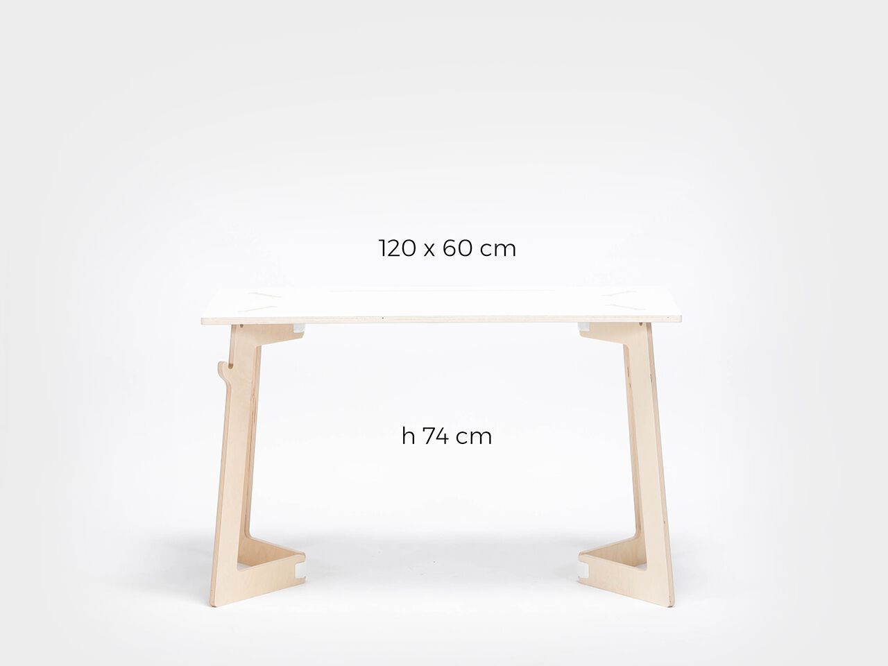 Рабочий прямоугольный стол с системой кабельных втулок Esposit Karya ARCH-00037380 - Вид №4