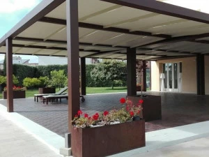 CTA Tende Самонесущий тент с фиксированной тканью