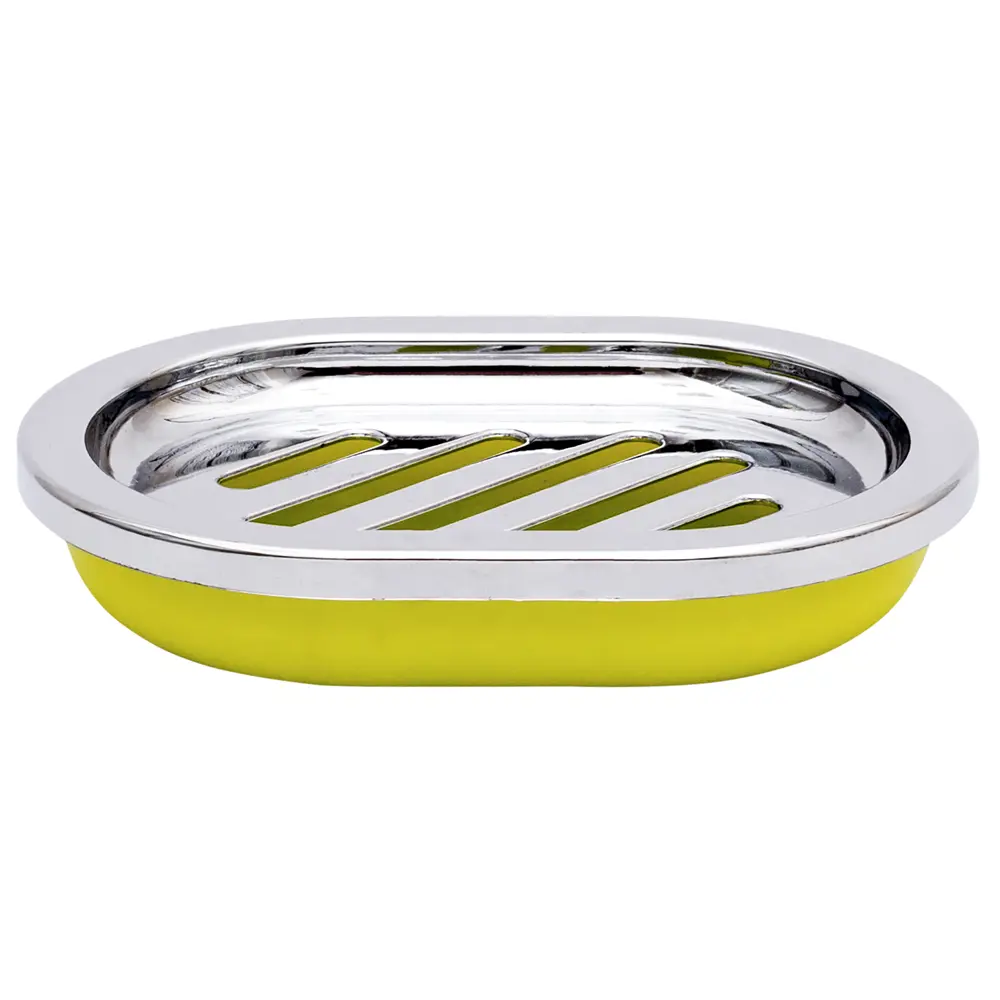 Мыльница Vidage "Альма", пластик, цвет зелёный STLM-2015476 - Вид №1