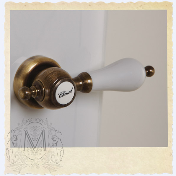 ML.IMP-25.301.BI/ML.IMP-25.308.BI/ML.OLV-29.012/ML.OLV-29.015/ML.RIC-29.040.BI.DO Компакт унитаз с бачком Белый Migliore  Италия  - Вид №2