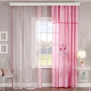 Штора детская розовая 140х260 см Lady, 1 полотно CILEK PRINCESS 00-3832646 Розовый
