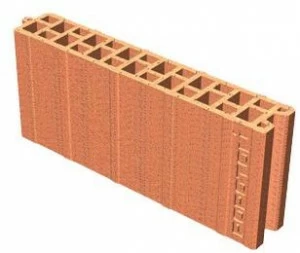 T2D Блок перегородок из кирпича Poroton® tramezze M50