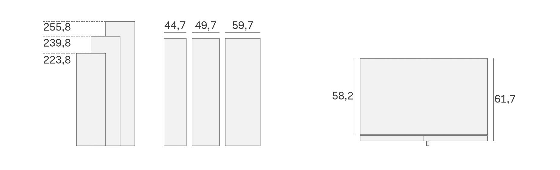 Шкаф с распашными дверцами Novamobili THICK ARCH-00093817