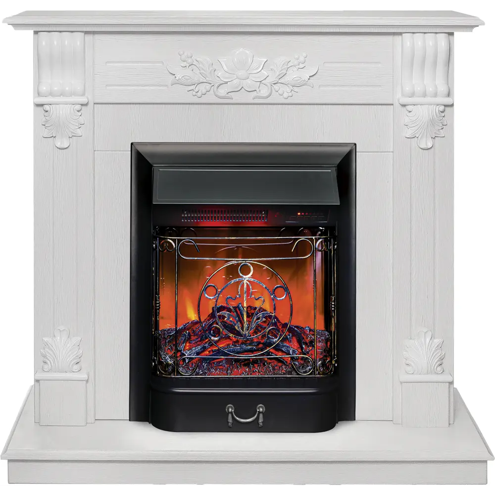 REALFLAME Ottawa - элегантный портал для электрокамина в стиле белого камня 18224150 STLM-1499841 - Вид №6