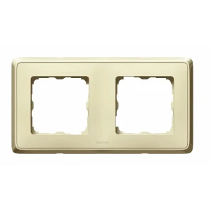 Рамка Legrand Celiane, 2 поста, цвет слоновая кость 11402929 STLM-2202713